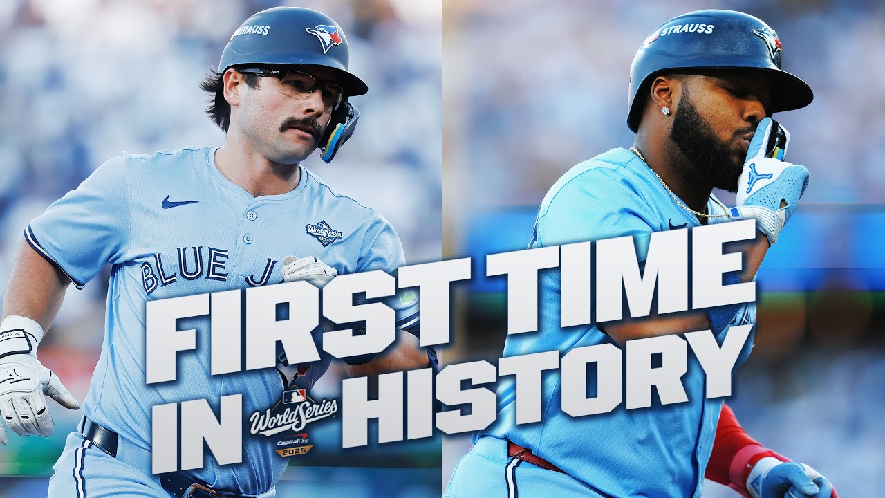 First BACK-to-BACK home runs to start a game in World Series HISTORY 😳