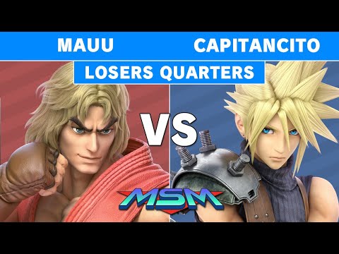 MSM Online 27 -  PS | Mauu (Ken) Vs. PEG | Capitancito (Cloud) Losers Quarters - Smash Ultimate