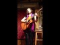 Meg Hutchinson, "Travel In," Vanilla Bean Cafe, Pomfret, CT, 11-2-13