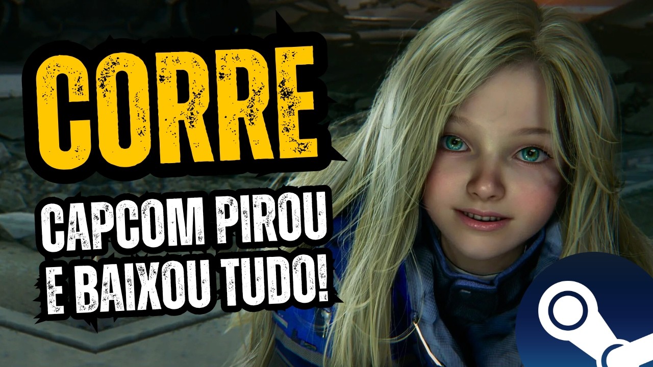 VOA! PROMOÇÃO DA CAPCOM, jogos GRÁTIS no PC e mais JOGOS BARATOS na STEAM SUMMER SALE!