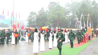 Thành phố Tam Điệp tổ chức Lễ giao nhận quân năm 2022