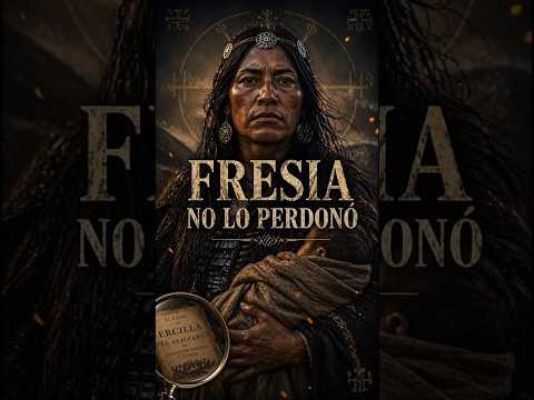 Ercilla escribió sobre el honor mapuche(Fresia) . No supo cómo.