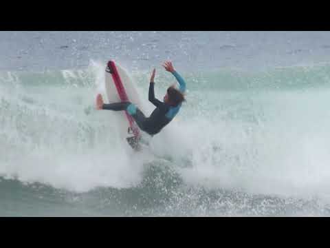 Surfboard smacks Keanu Igarashi