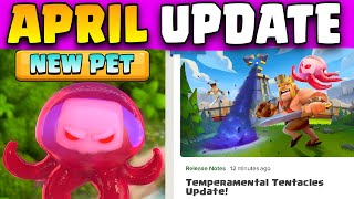 April update 2024 full details | clash of clans new clan chat features | new building levels