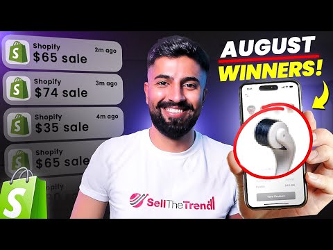 ⭐ TOP 10 PRODUCTS TO SELL IN AUGUST 2025 | DROPSHIPPING SHOPIFY & SELLSHOP