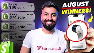 ⭐ TOP 10 PRODUCTS TO SELL IN AUGUST 2025 | DROPSHIPPING SHOPIFY & SELLSHOP