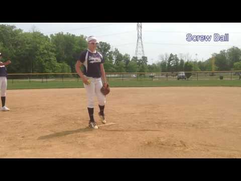 2018 Lexie Hilling Pitcher and First Base Softball Skills Video
