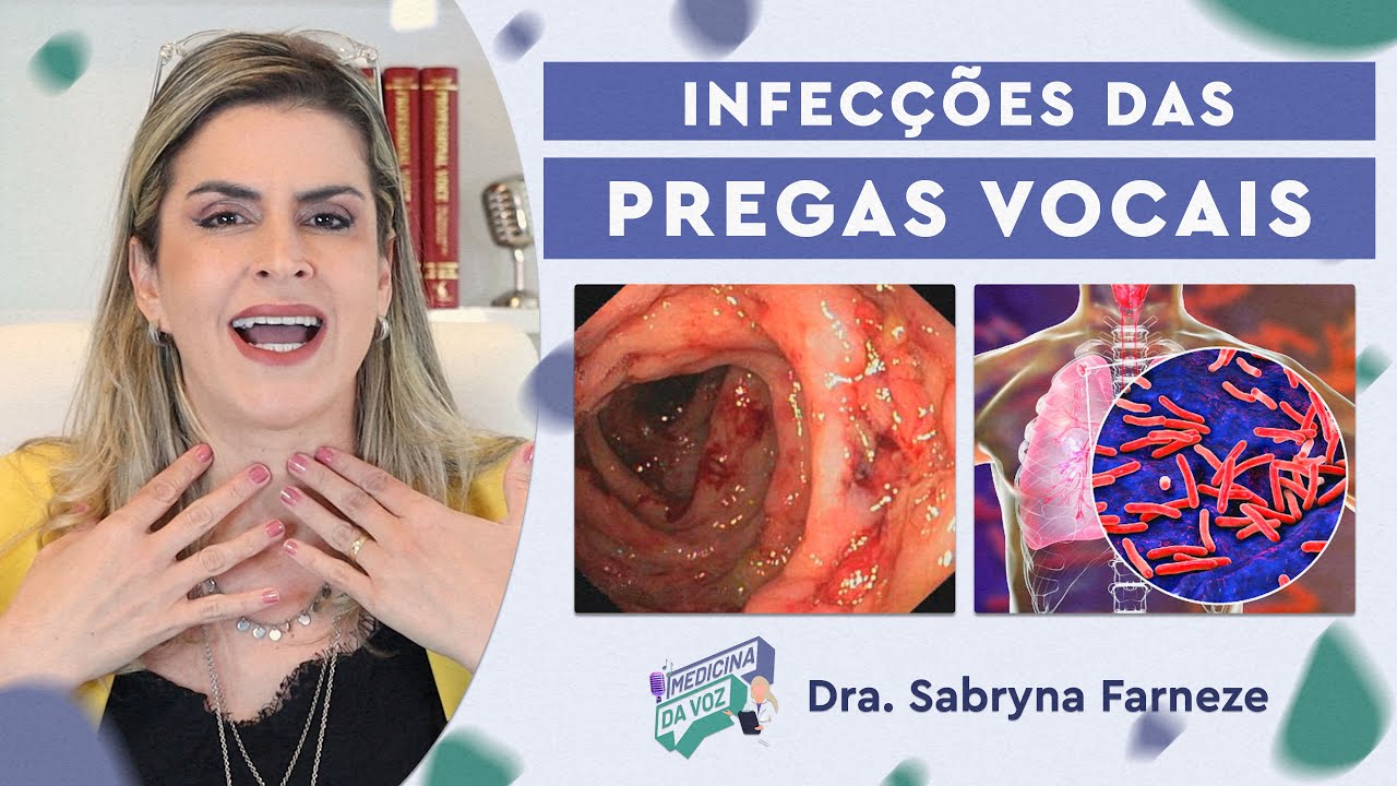 Infecção nas cordas vocais