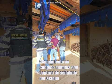 Allanamiento en Cubulco culmina con captura de señalado por ataque