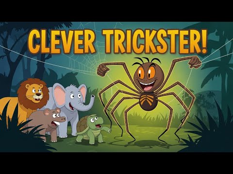 “Anansi the Spider 🕷️ | The Clever Trickster Who Outsmarted Them All”