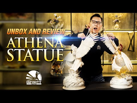 Athena the Goddess of Wisdom best myth statue by Infinity Studio Unbox and Review