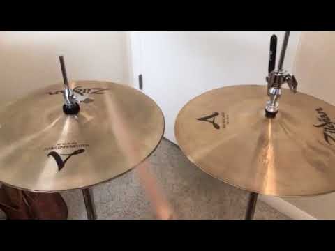 14" Zildjian A Mastersound Hats vs. 14" Zildjian A New Beat Hats