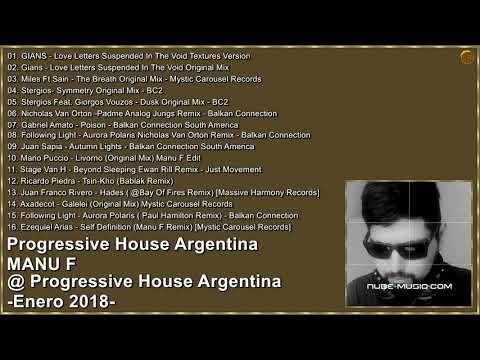 MANU F @ Progressive House Argentina   Enero 2018