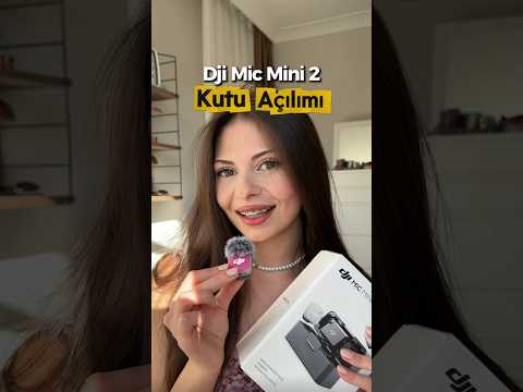Yeni mikrofonumu birlikte açtık✨ sizce nasılll??🌸 artık bununla bir sürü video gelir💃 #senakoc
