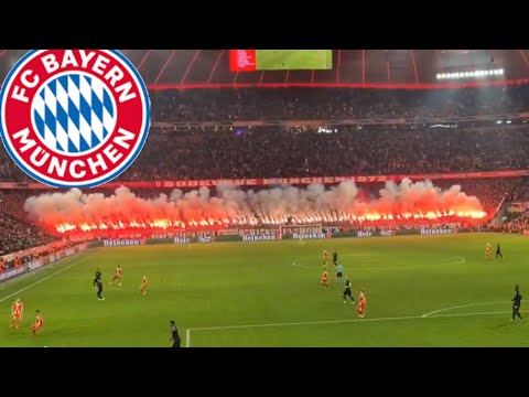 Südkurve Madness: Bayern Fans Pyro vs Sporting | December 2025