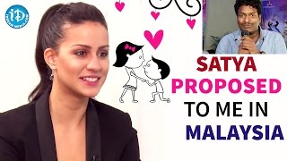 Satya Proposed To Me In Malaysia - Larissa Bonesi || Talking Movies with iDream video