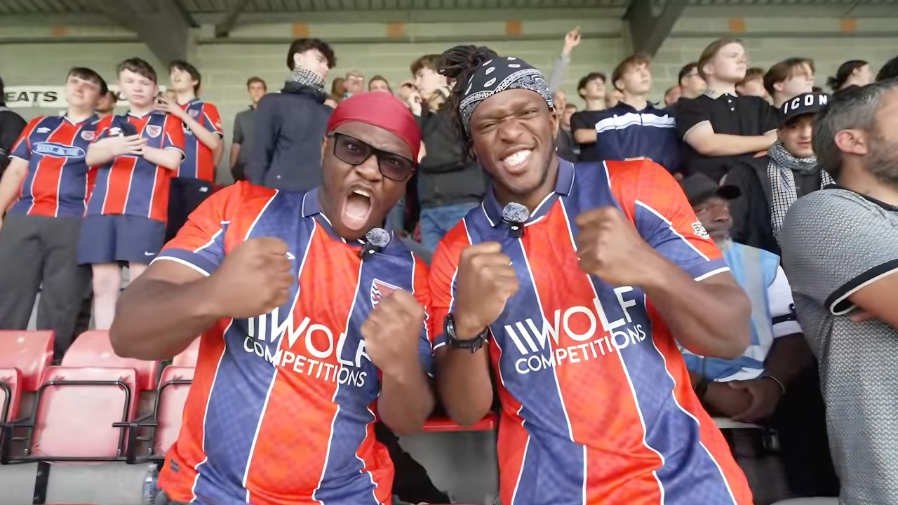 DAGGERS VS SLOUGH TOWN IRL WITH MY BRO DEJI