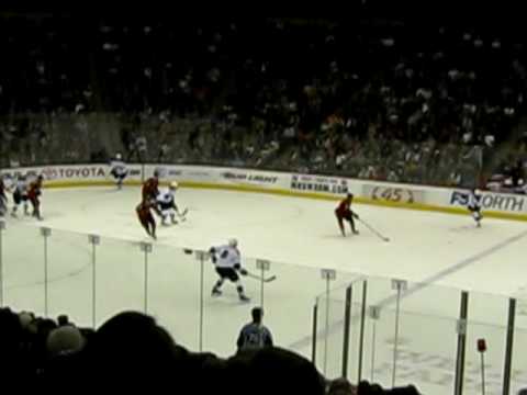 MN Wild game vs L.A. Kings Feb 24, 2009.  misc clips