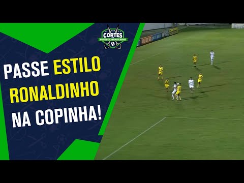 O GAROTO INCORPOROU O RONALDINHO GAÚCHO!!! QUE PASSE DE COSTAS ABUSADO!!!