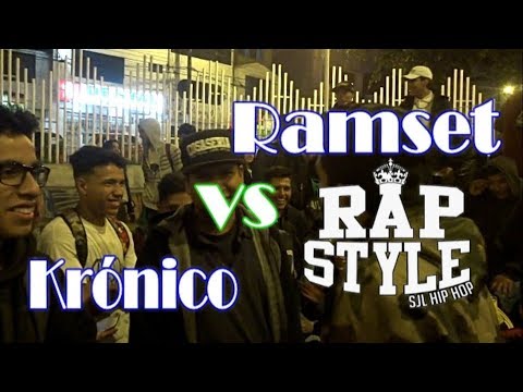 Ramset vs Krónico (BATALLÓN) 1ra Liga Rapstyle (Fecha 03) 2017