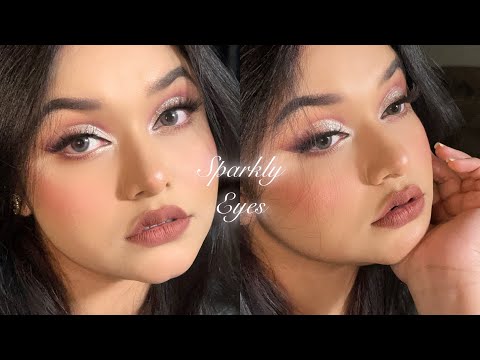 Sparkly Eyes ✨ Step by step makeup tutorial | by Tasneem Runita