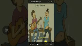 Download lagu Animasi 2 orang sedang bermain gitar mp3
