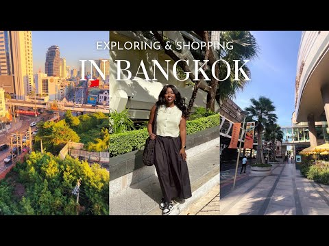 BANGKOK, THAILAND | exploring, shopping, and eating our way through the city as first-timers!