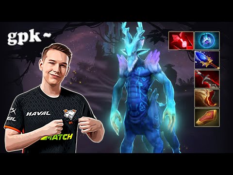 gpk - Leshrac Midlane | Dota 2 7.30e Gameplay