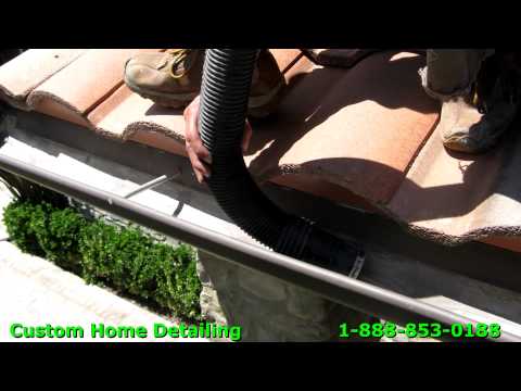 Rain Gutter Cleaning Santa Ana Customhomedetailing.com