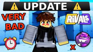 THE WORST UPDATE... (Roblox Rivals News)