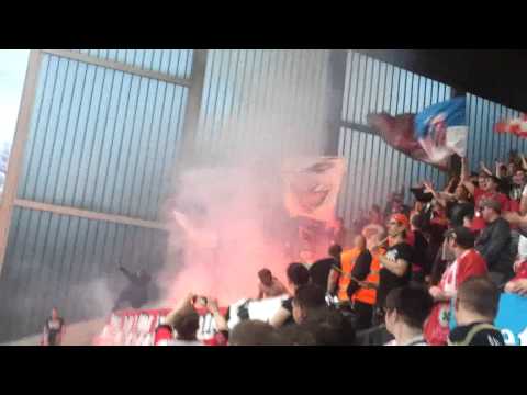 Niederrheinpokal: KFC Uerdingen - RW Oberhausen [Pyro]