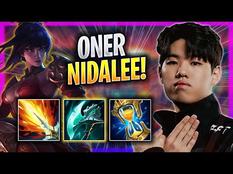 ONER IS SUPER CLEAN WITH NIDALEE! - T1 Oner Plays Nidalee JUNGLE vs Ekko! | Bootcamp 2023