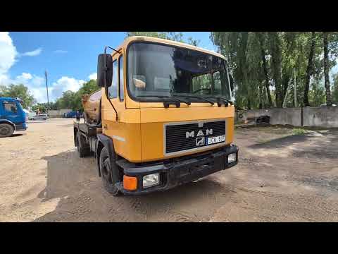 MAN 14.152, ассенизационные машины