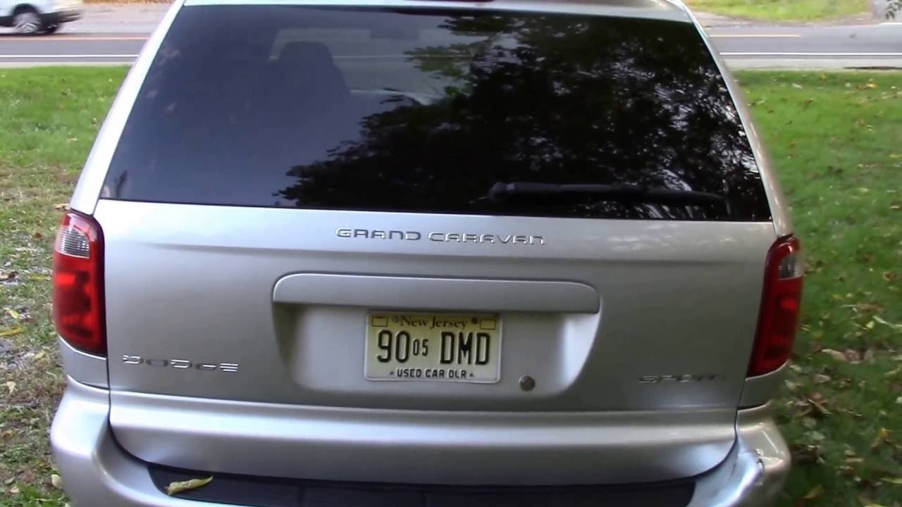 2002 Dodge Grand Caravan Sport Van Silver for sale