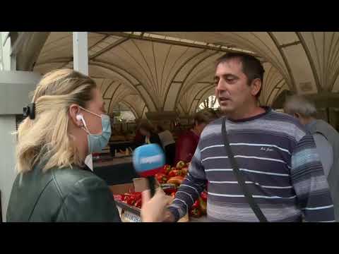 Ukljucenje sa pijace - Da li se isplati praviti ajvar i zimnicu? - DJS - (TV Happy 23.09.2020)