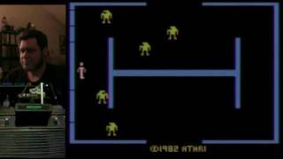 Crow Plays Berzerk (Atari 2600)