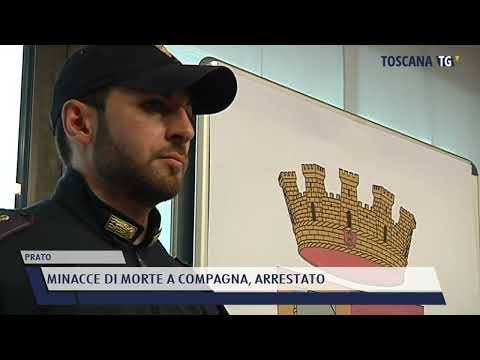 2022-06-15 PRATO - MINACCE DI MORTE A COMPAGNA, ARRESTATO