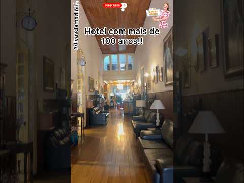 🏨 Um hotel com mais de 100 anos em Caxambu MG… você precisa ver isso 👏