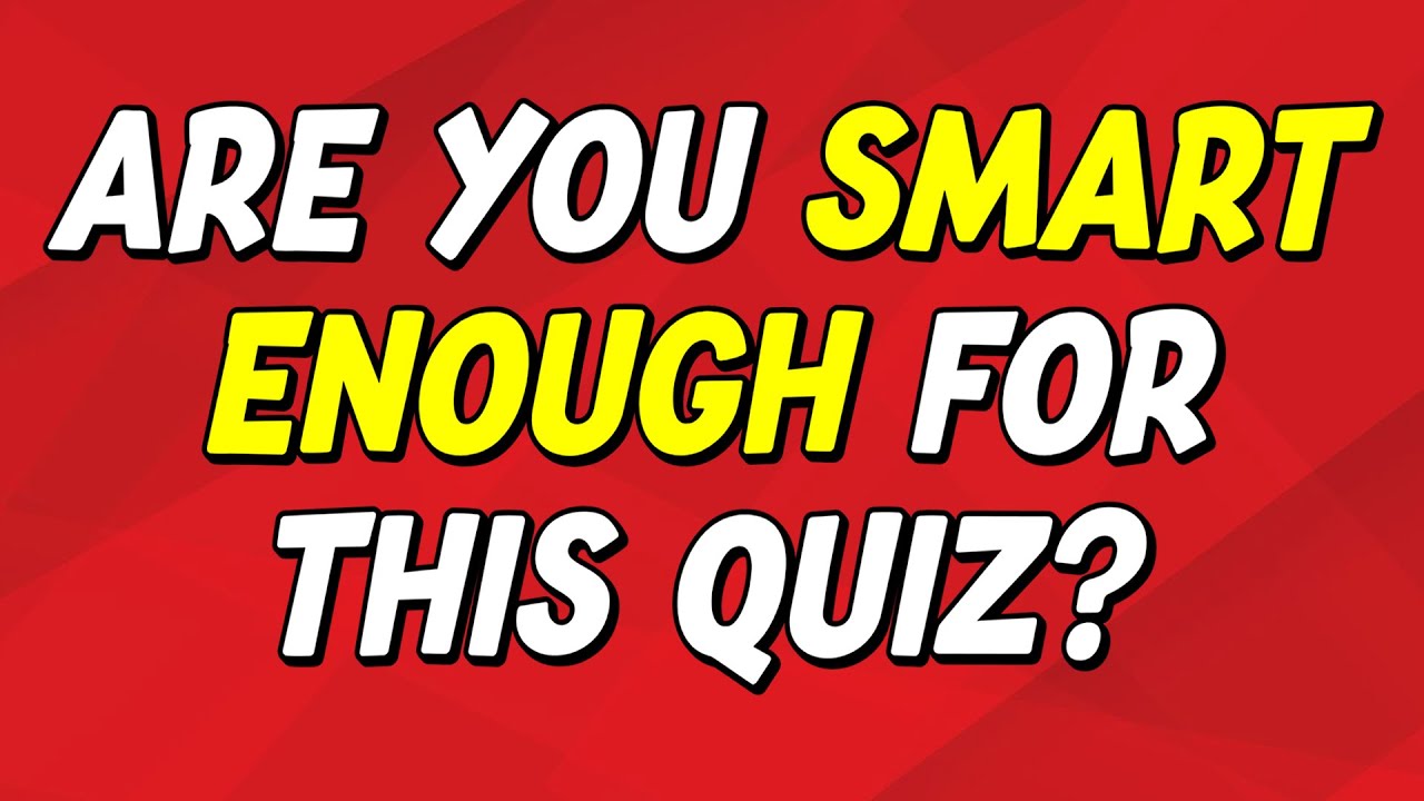 Can You Pass This General Knowledge Quiz? | 50 HARD Questions 🧠