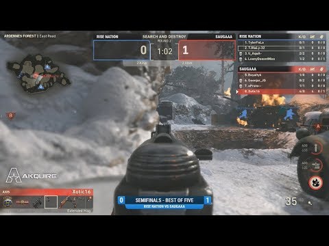 Rise Nation vs Saugaaa - Prime $3,000 4v4 Variant - Semifinals - November 17th