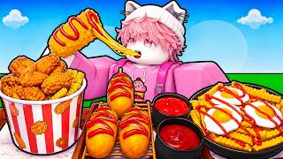 食べ物の『音』が気持ち良すぎるロブロックス..🍗🍟【ROBLOX】