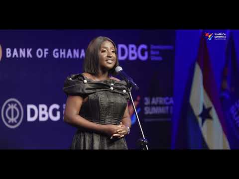 Lordina The Soprano - Ghana National Anthem (3iAfrica Summit)