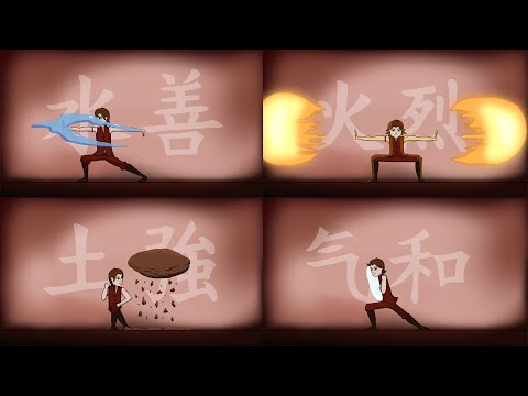 Bending of the Four Elements - Avatar: The Last Airbender - Animation