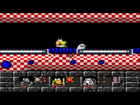 The Lost Vikings Gameplay - MS-DOS / PC (1993) - Level 29 (8BLL)