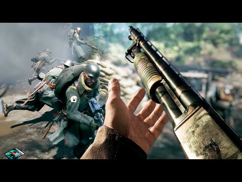 Battlefield 1: Aggressive Shotgun Is So Satisfying..