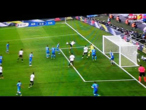 Julian Draxler Amazing Volley Goal vs Slovakia ~ UEFA EURO 2016 ~