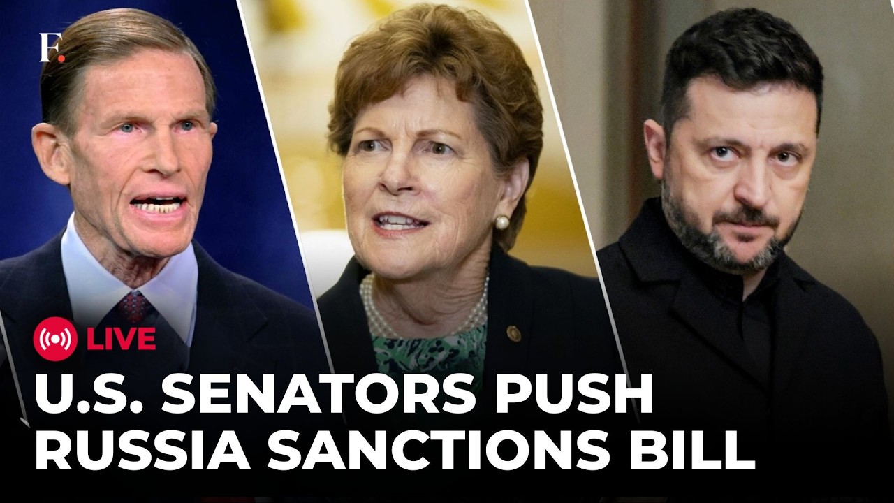 LIVE: Zelensky and US Senators Brief Media As Senate Pushes Tough Russia Sanctions | Sen. Blumenthal