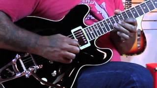 Video thumbnail for Collings I-35 LC Deluxe Bigsby Black by Make'n Music Chicago featuring Kirk Fletcher by makenmusictv