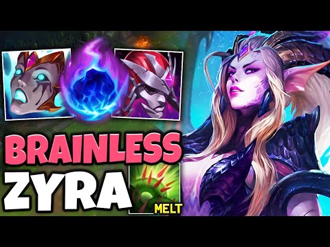 The Most ANNOYING Zyra Build You'll Ever Witness (NO BRAIN REQUIRED)