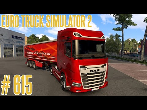 Euro Truck Simulator 2 #615 - Bourges to Clermont